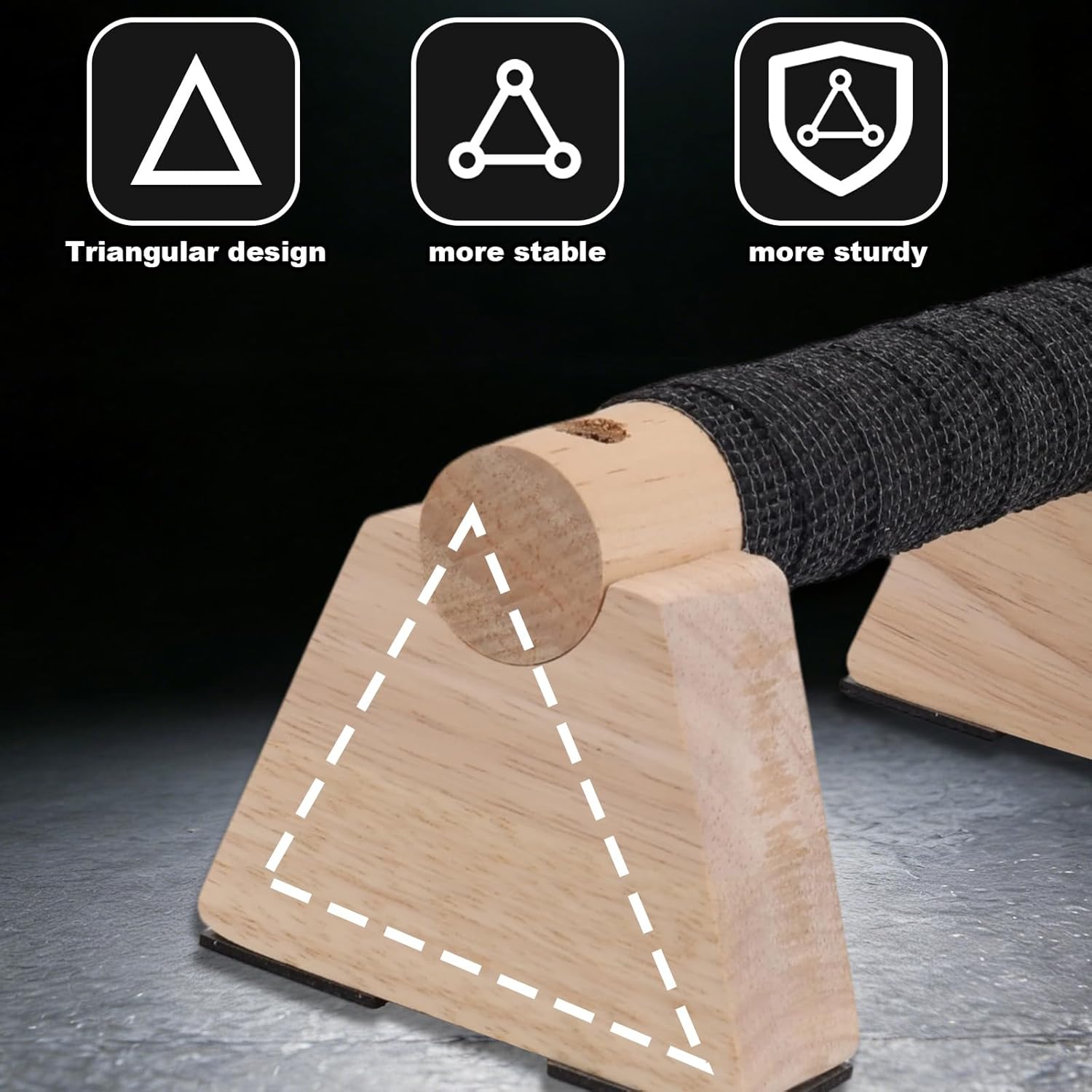 Wooden Parallette Bars